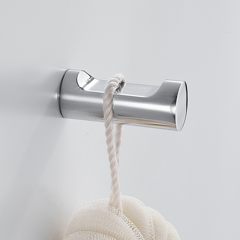 Coat Hook bathroom hotel engineering hook punch single Hook bathroom wall hanging door back coat hook zinc alloy chrome plated Coat Hook bathroom hotel engineering hook punch single Hook bathroom wall hanging door back coat hook zinc alloy chrome plated