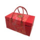 New Year Double-layer Accompanied Gift Box Leather Portable Box Wedding Birthday House Move Back Gift Box Large High-end Gift Empty Box