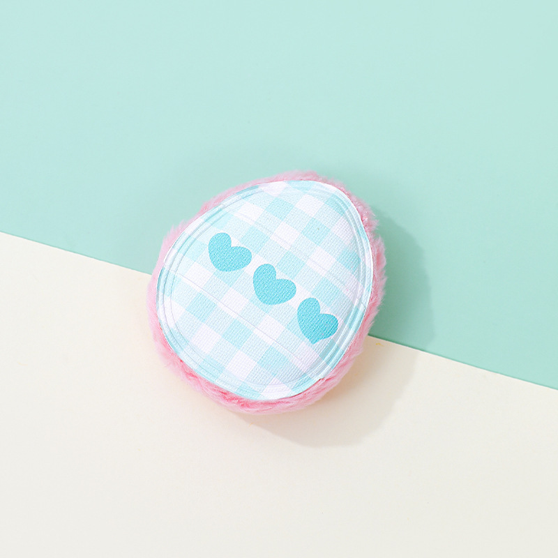 Polvo de dedo de algodón mini personalizado poliuretano seco y húmedo doble uso pulgar floc polvo de polvo de aire no comer polvo