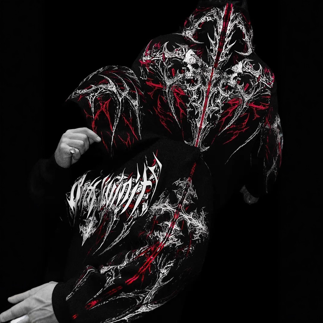 2026 Breathedivinity Devil Skull Print Fitness Top Men's Casual Sweatshirt Sports Hoodie Trendy 008_viptrois.com