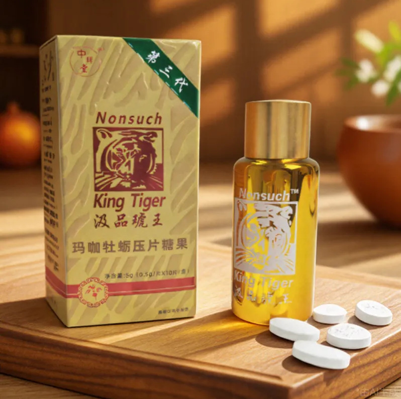 汲品琥王10片装原装第三代玛咖牡蛎鹿鞭片