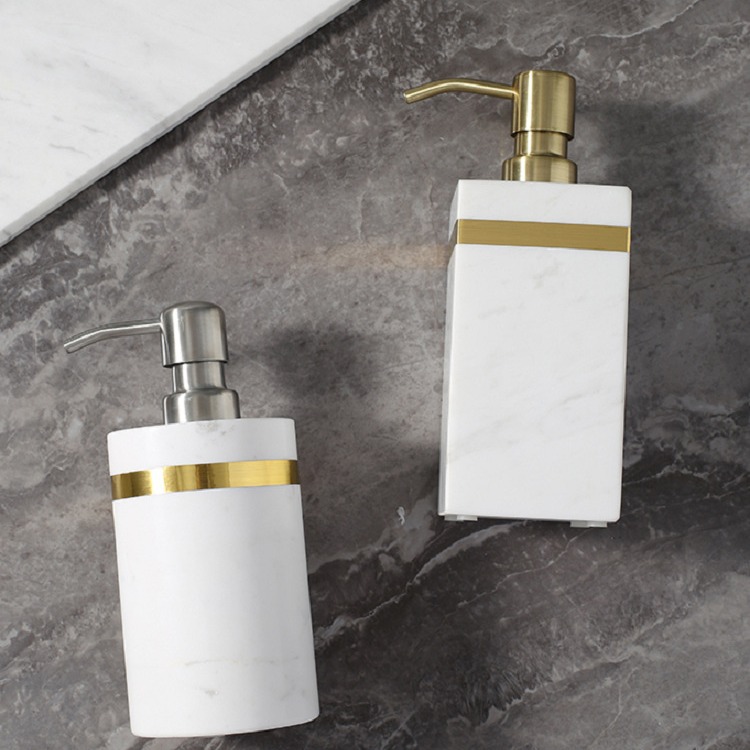 跨境 乳液瓶喷嘴按压泵头卫浴配件 不锈钢304洗手液瓶按压头