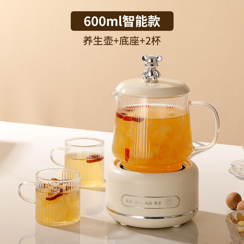 一人养生杯炖煮神器多功能小型煮茶器煮茶炉家用迷你小茶壶烧水壶|undefined