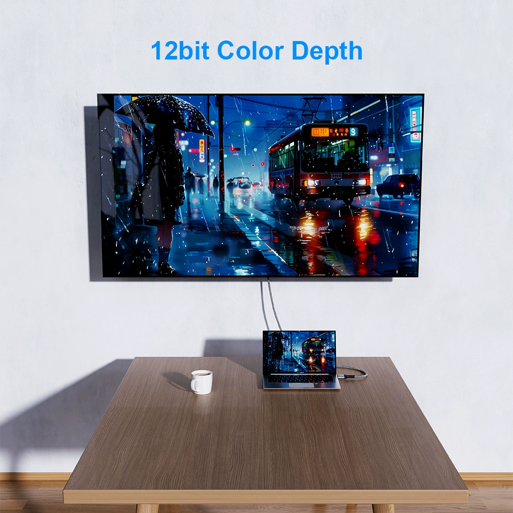 8K дисплей порт кабель 1.4dp кабель 8K@60Гц, 4K@144Гц, 2K@240Гц