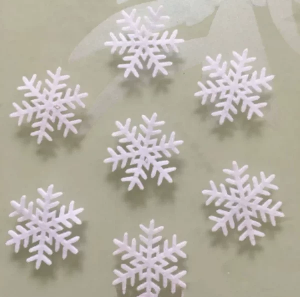 Christmas Snowflakes, Christmas Decorations, Snowflake Hangings, Various Felt Snowflakes for Shopping Mall and Store Windows