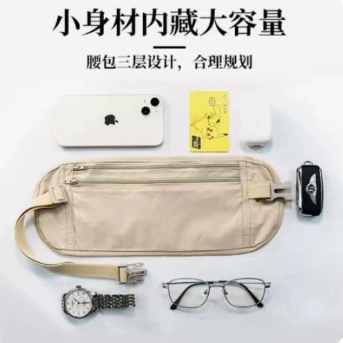 Противоугонная сумка для талии