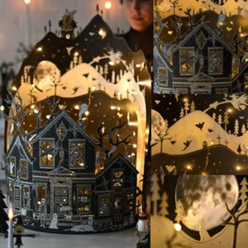 Halloween Magic Haunted House Lighting|undefined