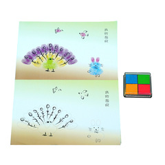 Children's DIY Finger Painting Gift Set, Art and Craft Finger Painting, Creative Handicraft, Intellectual Science Experiment