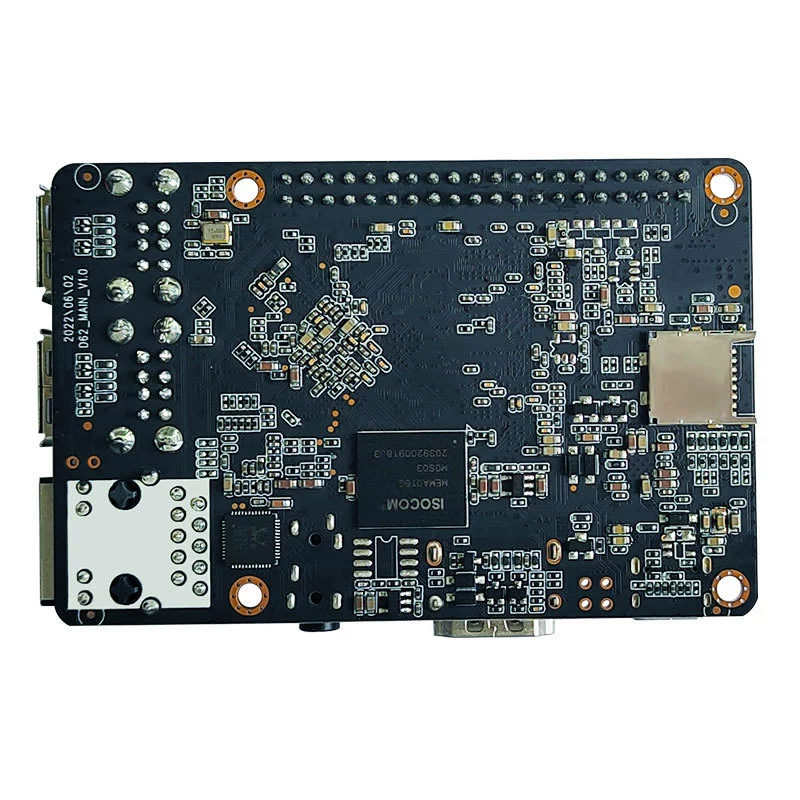 Плата разработки D62 использует RK3288, поддерживает TINKER OS/Android 6.0/Debian Linux