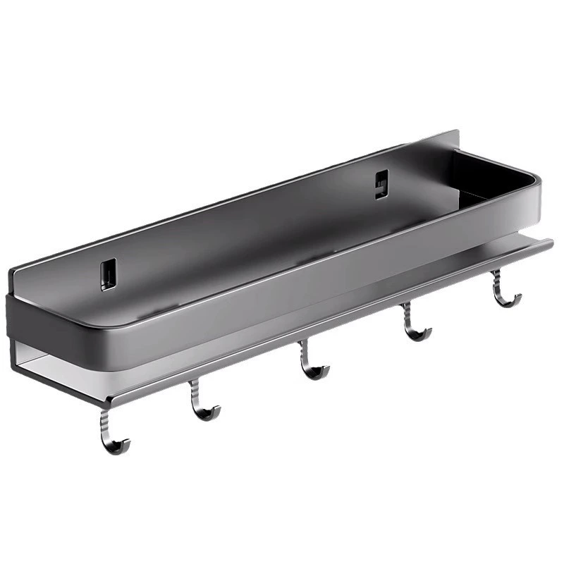 Spice Rack Wall-mounted Storage Rack Stainless Steel No-drill from Yomiego