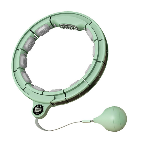 Song Yi's same style smart hula hoop that won't fall off, abdominal tightening and weight loss artifact for lazy fitness women to slim down their belly and waist