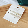 Hairgrip from pearl, bangs, hairpins, Korean style, simple and elegant design, wholesale