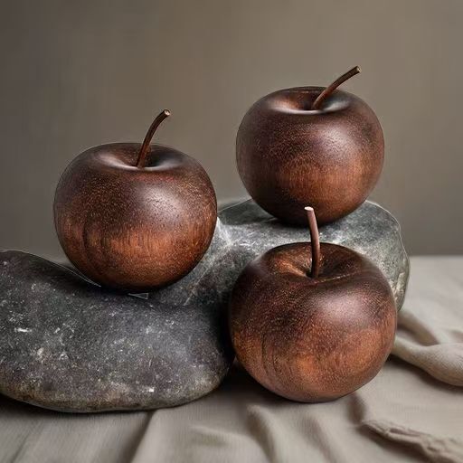 In-Stock Cross-Border Apple Diffuser Ornament Christmas Peace Fruit Essential Oil Diffuser Desktop Fragrance Wood Mosquito Repellent