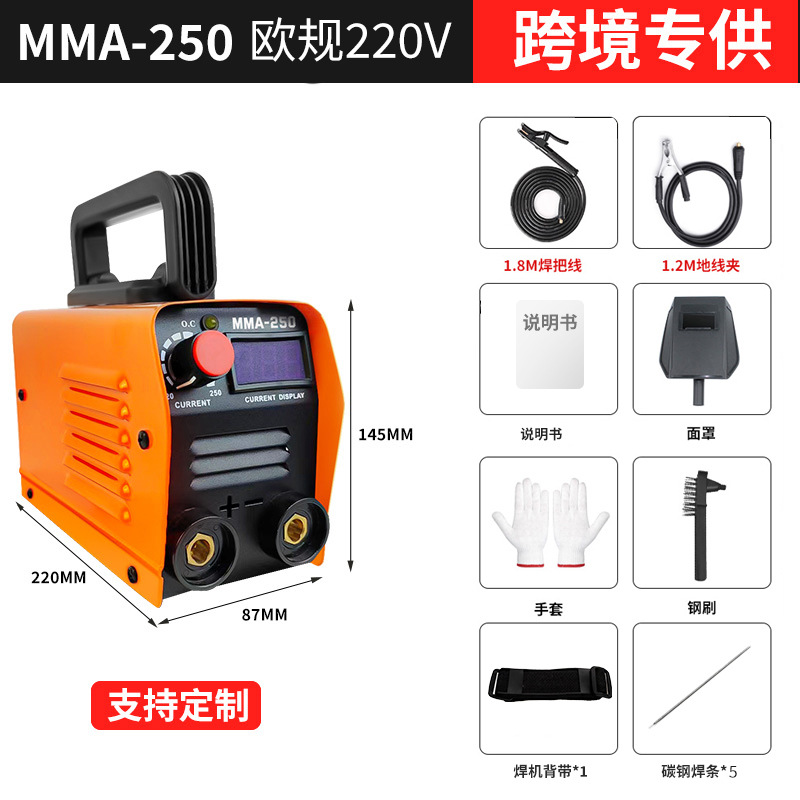 Mini soldadora eléctrica MMA - 250 soldadora de arco DC 110V / 220V portátil