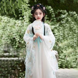 Праздник середины осени Hanfu Girls Весна и осень