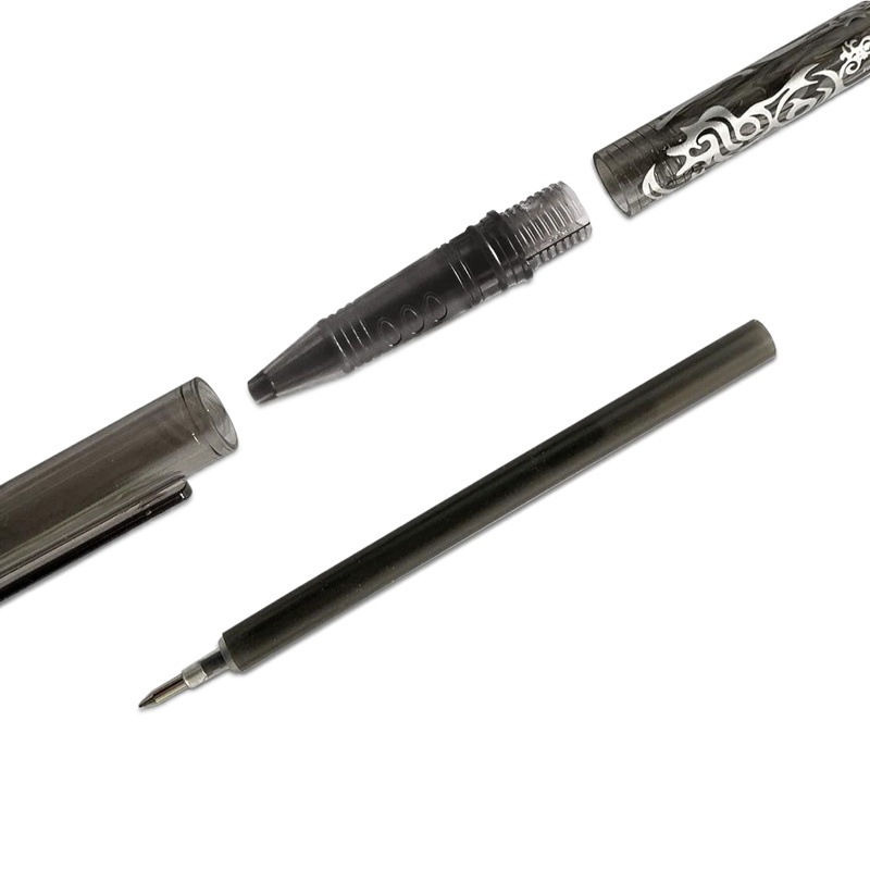 Color de fábrica pluma de gel borrable pluma térmica borrable pintado negro pluma roja Escuela Primaria papelería suministros al por mayor