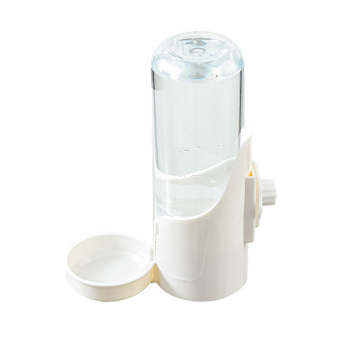 Cat hanging water dispenser, cat bowl, cat basin, automatic feeding water feeder, rabbit hanging cage, kettle, pet supplies