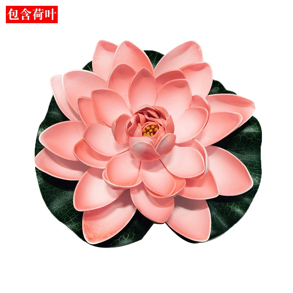 Artificial lotuses, water lilies, pond decor
