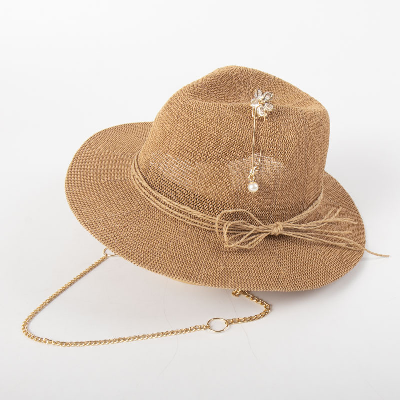 Unisexo Hawaiano Vacaciones Tropical Geométrico Aleros Planos Sombrero De Copa display picture 3