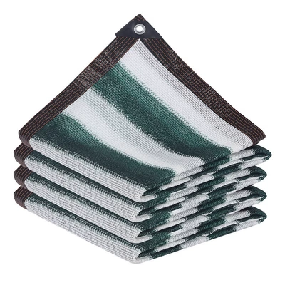 edge punching sun protection net: Avtomobil yan çətirləri - dark-green-and-white-22