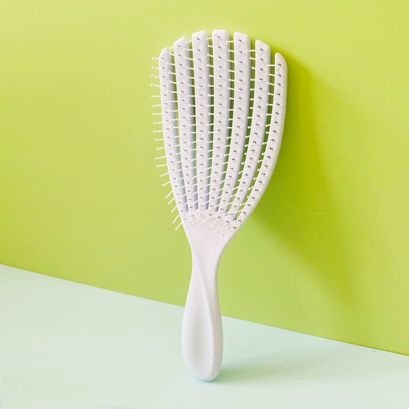Scalp massage detangling comb, portable, for dry & wet hair, 23×7.5 cm