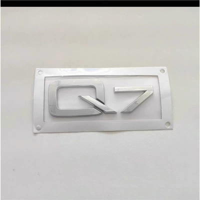 tail badge, original A4L rear lettering, Car logo - standard-q7