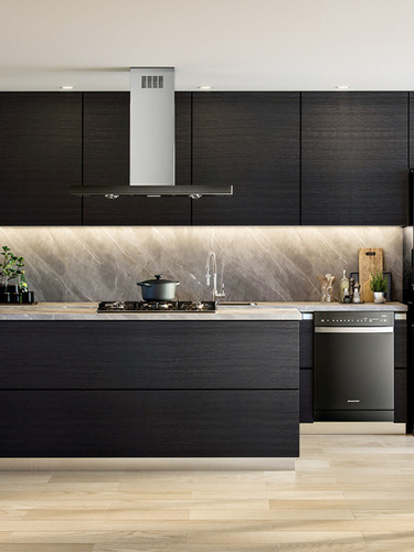 S83V wholesale black sticker self-adhesive wallpaper fish tank renovation bar kitchen waterproof frosted cabinet color changing film