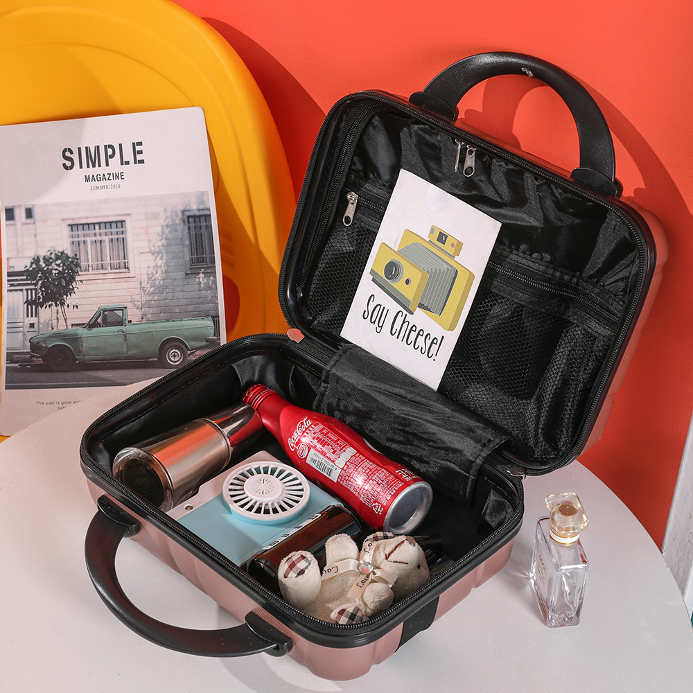 Manufacturer Suitcase Creative Leisure Travel Trendy Makeup Portable Gift Box Mini Travel Storage Box Wholesale