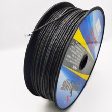 2芯绕包屏蔽音频线音频过机线 卡侬话筒线 数据线3芯信号线吉他线