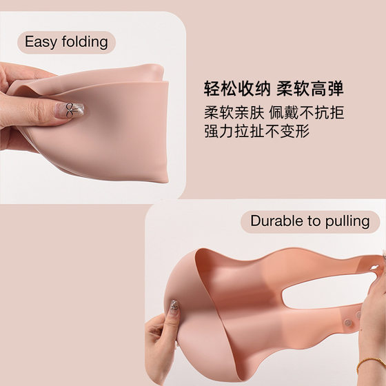 Baby Bib Waterproof Silicone Bag Children's Dining Bib Baby Food Bag Supplementary Food Bag Slip Bag Valentine's Day