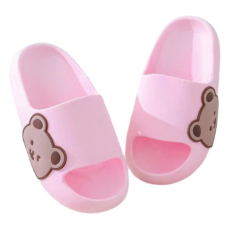 Zapatillas antideslizantes para niños verano niña princesa baño interior antideslizante suave Fondo niños y niñas zapatillas de bebé
