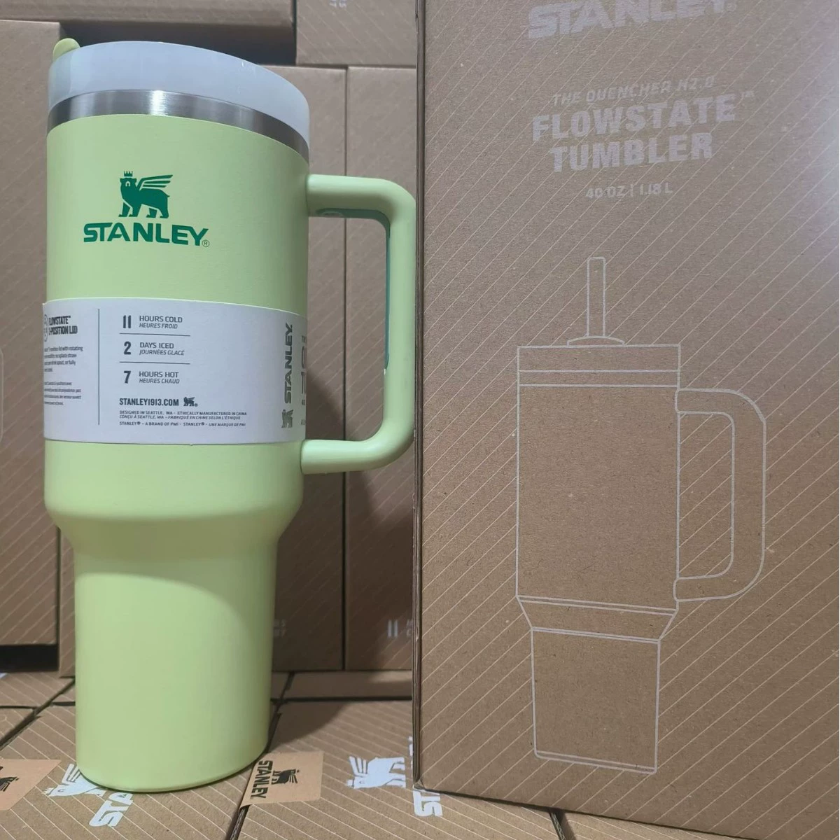 Объёмный термостакан 40 oz (1,18 л), большой изолированный стакан, множество цветов