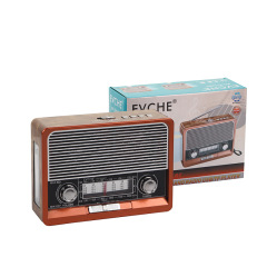 Cross-time Retro Multi-band Radio Wireless Bluetooth Speaker Creative Handheld Gift Portable Player