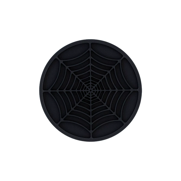 Small Spider Web Coaster Black 7*0.4cm