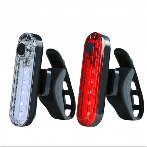 056 Bicycle Tail Light Outdoor Cycling USB Charging COB High-Bright Night Cycling Safety Warning Light Cycling Accessories