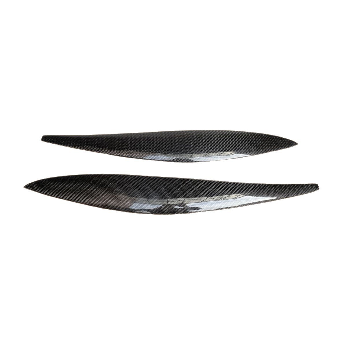 Suitable for Mercedes-Benz Cla Carbon Fiber Headlight Eyebrow Modification Eyebrow Sticker Body Kit W117