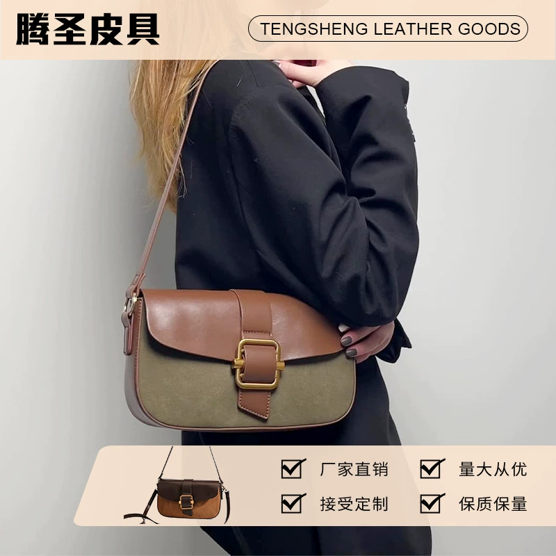 Высокое чувство темперамента матовая сумка для сращивания подмышек