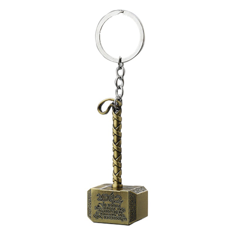 Avengers Thor's Hammer Keychain Pendant Thor Thor's Hammer Creative Gift Cross-border Spot Wholesale