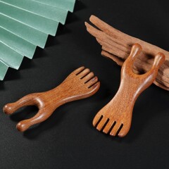 メーカー卸売り檀木多機能櫛マッサージ爪美鼻器マッサージかゆみ鼻器量の特恵