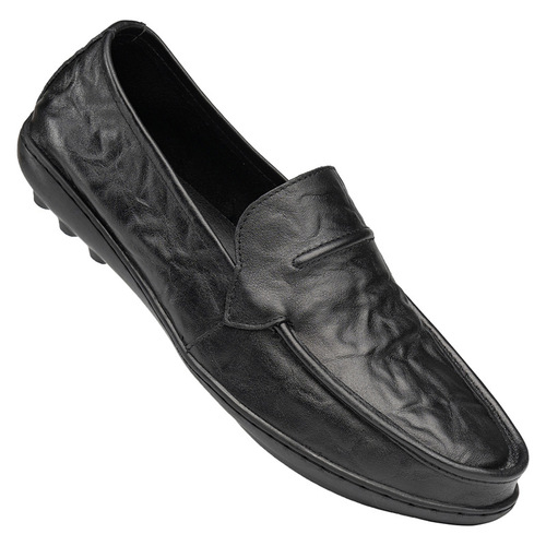 Casual leather toe-layer cowhide men's  new trendy versatile loafers British soft-soled beanie men's shoes