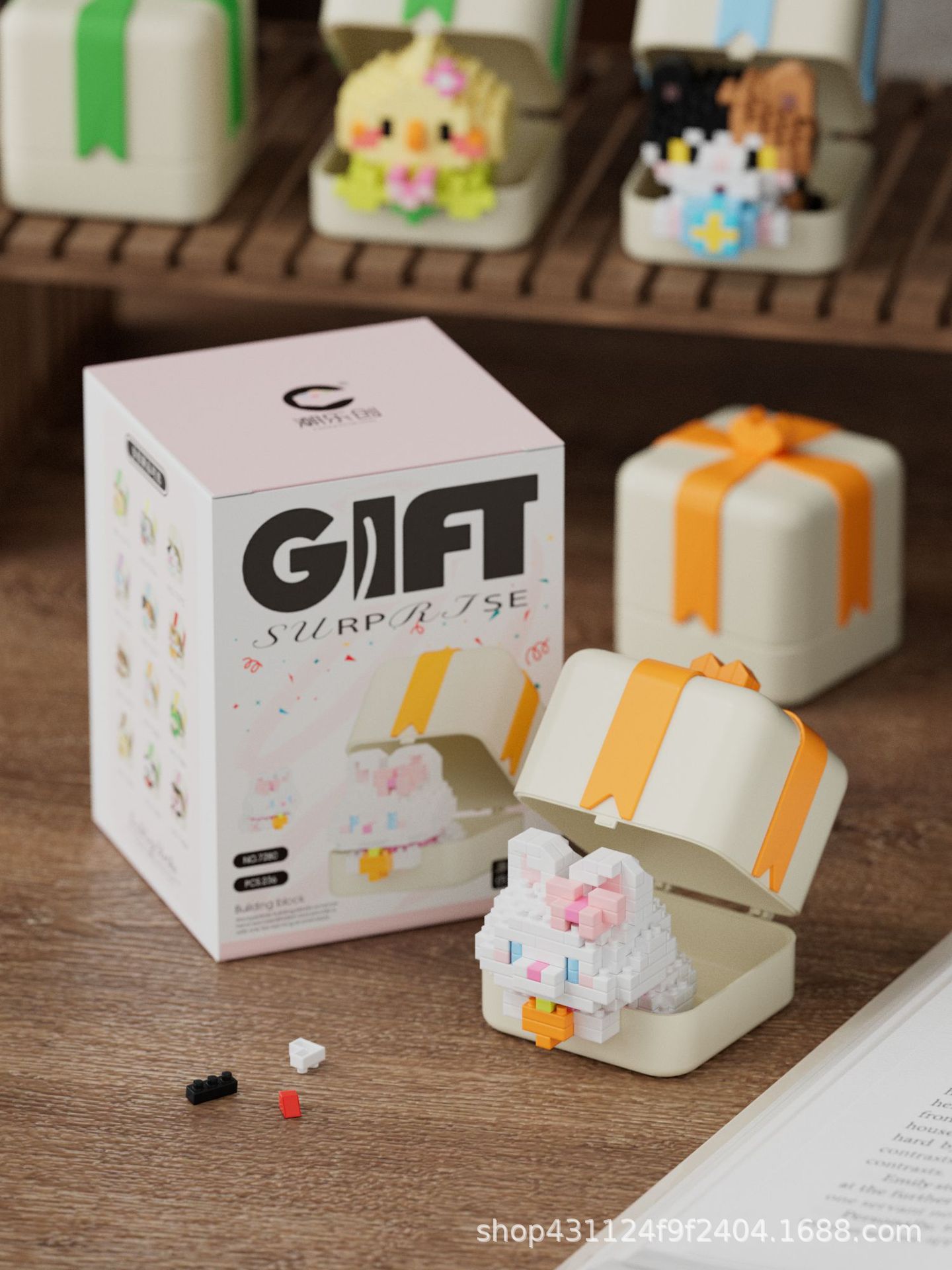 Compatible con Lego inmortal ramo de flores, juguetes de ensamblaje de plantas, adornos de claveles de girasol, regalos de año nuevo para niñas al por mayor