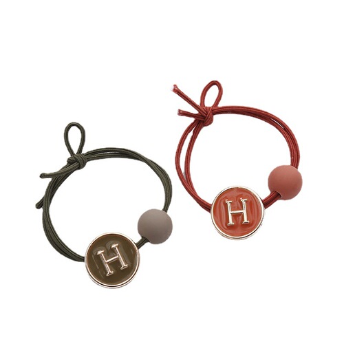 Korean-style minimalist fresh hair tie and headband, versatile and simple hair accessories, Morandi color headband for girls, hair tie for ponytail
