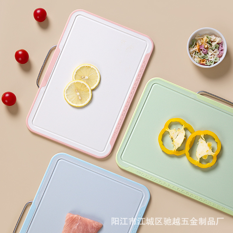 tablero de cocina tablero de corte de plástico tablero de corte de verduras doméstico tablero de corte de verduras especial tablero de verduras suplementarias tablero de frutas set al por mayor
