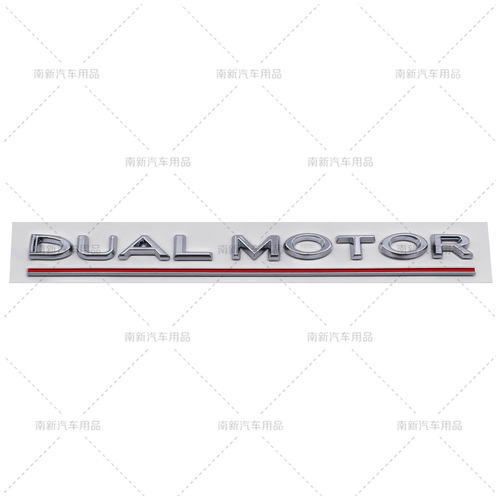 Applies to Tesla MODEL 3 Car Logo Rear Window Decal with 