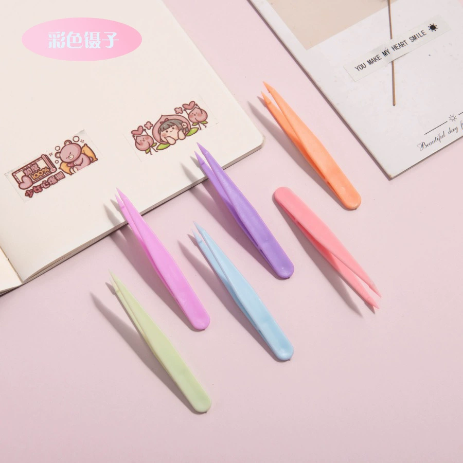 Пинцет, планер, разноцветные пластиковые наклейки для ногтей, аксессуары для маникюра в стиле макарон и свежий дракон, инструменты для нейл-арта