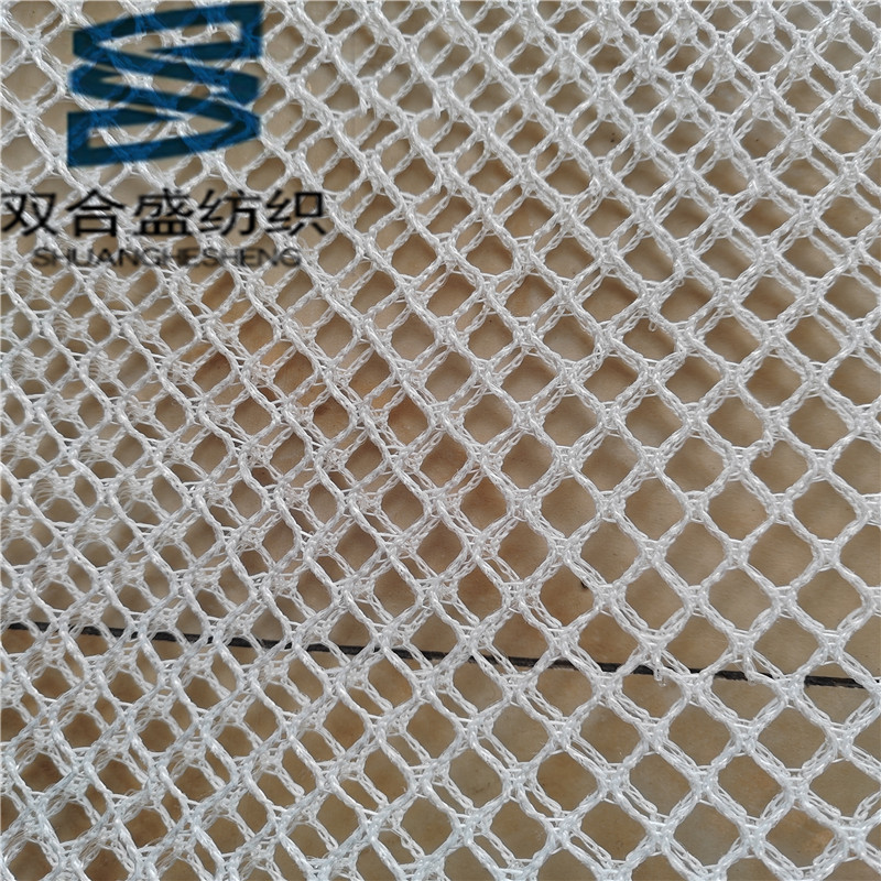 3D网布 六角网布 1.6m宽 10mm厚 加硬上浆网布 汽车坐垫 网布加厚