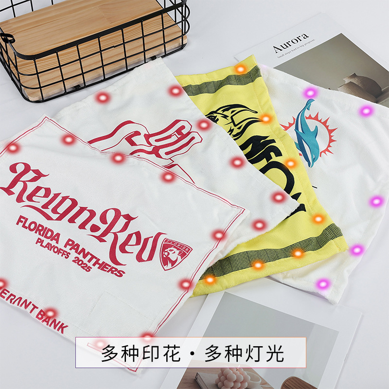 Factory Custom-Made Towels, Microfiber Printed Towels, Led Flash Towels for Marathon Events, Export Support Towels Factory Custom-Made Towels, Microfiber Printed Towels, Led Flash Towels for Marathon Events, Export Support Towels