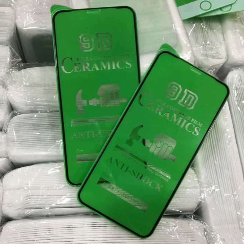 适用OPPOA98手机贴膜A92S黑边Realme6全屏A5Pro软膜K9Reno7陶瓷膜