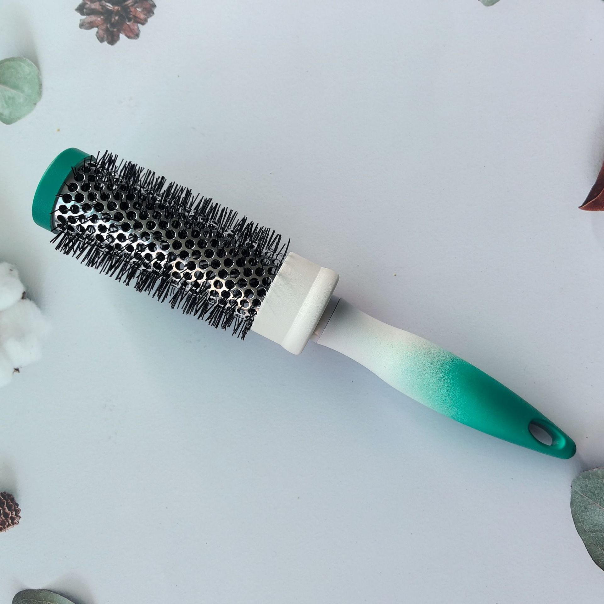 Fabricantes de peines de costillas de masaje peines de nylon de aluminio tubo de rodillo peines de modelado profesional al por mayor transfronterizo