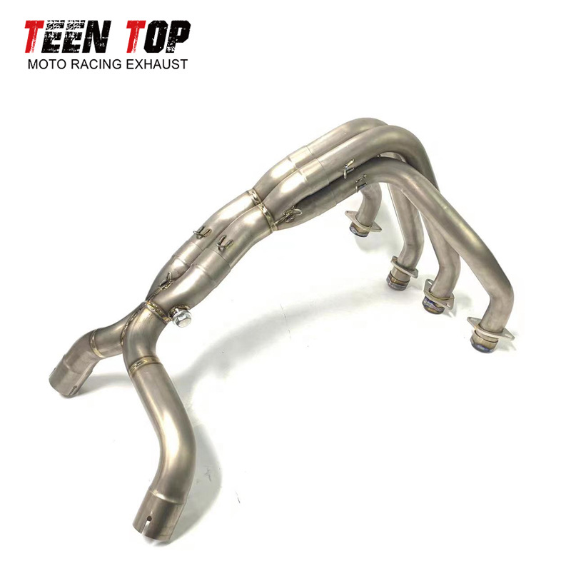 Kawasaki Motorcycle Z1000 Front Connecting Pipe Modified Z1000Sx Titanium Alloy Middle Exhaust 10-21